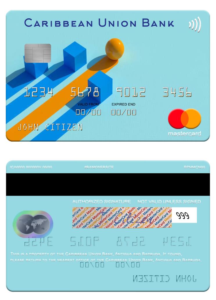 Antigua and Barbuda Caribbean Union Bank mastercard